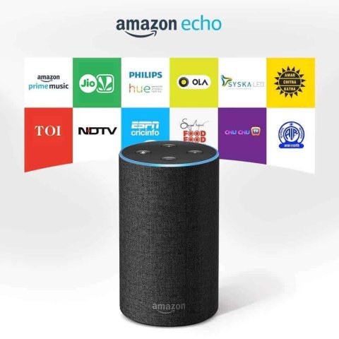 Amazon Echo - Smart speaker with Alexa | Powered by Dolby – Black