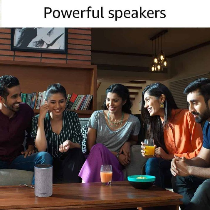 Amazon Echo - Smart speaker with Alexa | Powered by Dolby – Grey