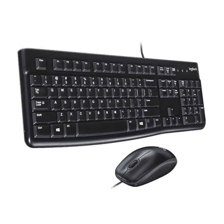 Logitech DESKTOP MK120 Wired simplicity Keyboard+Mouse Combo