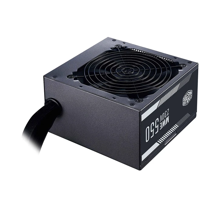 Cooler Master MWE 550W,80+ White 230V A/UK Cable Power Supply
