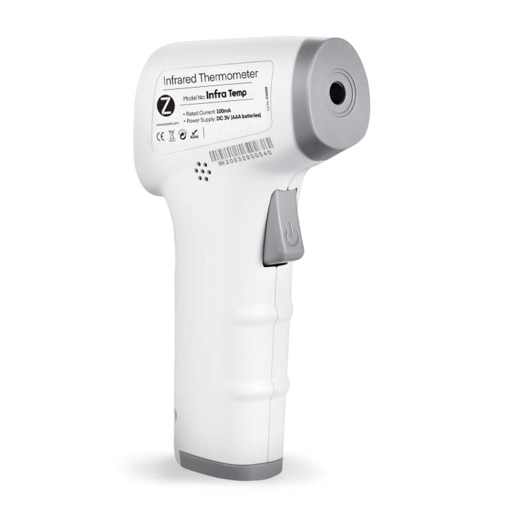 Zoook InfraTemp Forehead Medical Digital Non Contact Infrared (IR) Thermometer - 1 year warranty- Japanese sensor