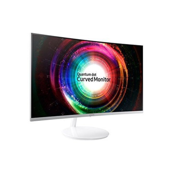 Samsung 27 inch (68.4 cm) Curved QLED Backlit Computer Monitor LC27H711QEWXXL