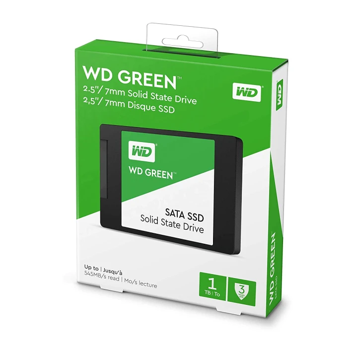 Western Digital WD Green 1 TB 2.5 inch SATA III Internal Solid State Drive