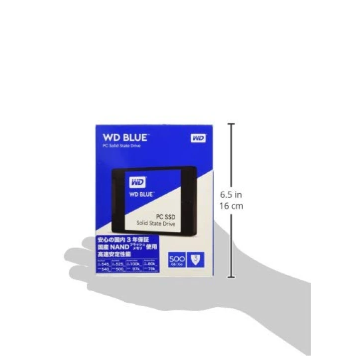 Western Digital Blue 500GB Internal Solid State Drive