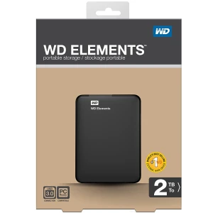 WD Elements 2TB USB 3.0 Portable External Hard Drive