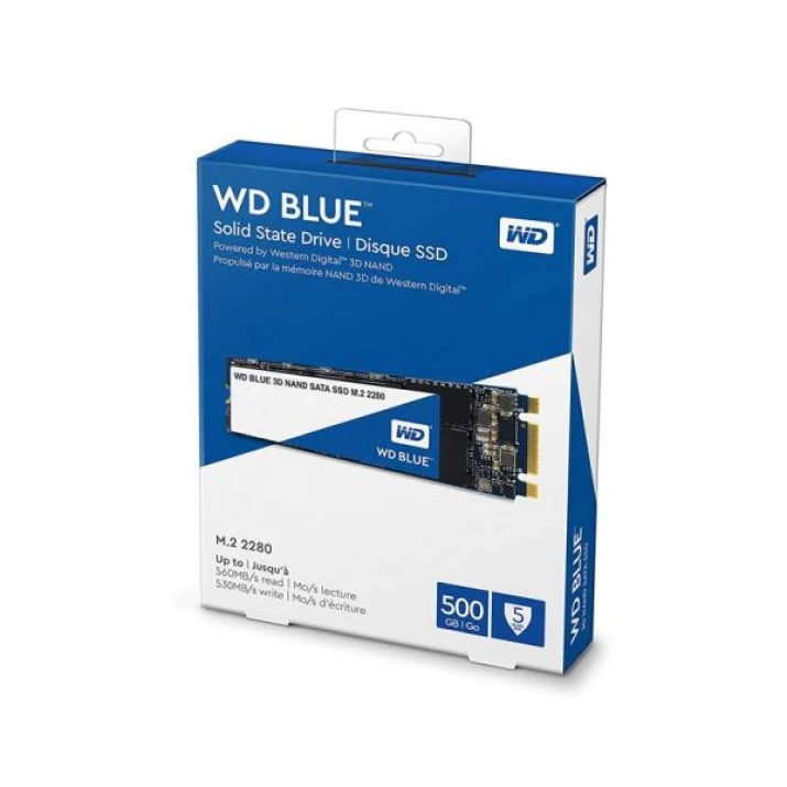 WESTERN DIGITAL BLUE 500GB M.2 3D NAND INTERNAL SSD
