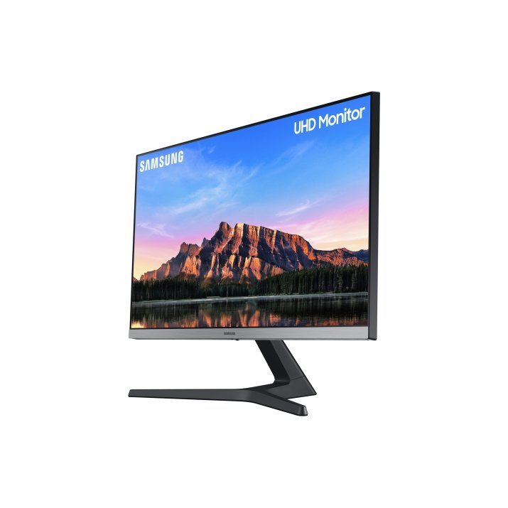 Samsung 28 inch (70.8 cm) 4K UHD Monitor with Bezel Less Design and IPS Display Panel (Dark Blue Gray)