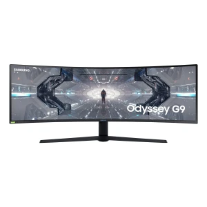Samsung Odyssey G9 124.5 cm (49″) 5120 x 1440 pixels Quad HD QLED Black, White