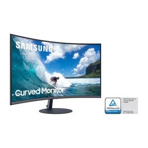 Samsung – T55 Series 27″ LED 1000R Curved FHD FreeSync Monitor