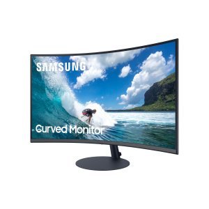 Samsung – T55 Series 27″ LED 1000R Curved FHD FreeSync Monitor