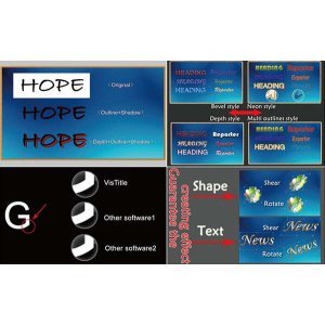 VisDOM VisTitle V2.9 – Title software