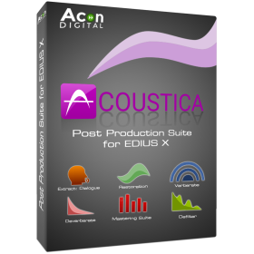 Acon Digital Acoustica Post Production Suite for EDIUS X