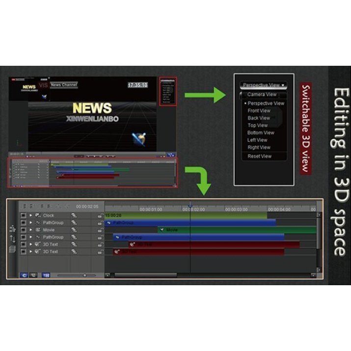 VisDOM VisTitle V2.9 - Title software