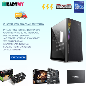 i5 Complete PC With 1050ti 4GB Graphics Card
