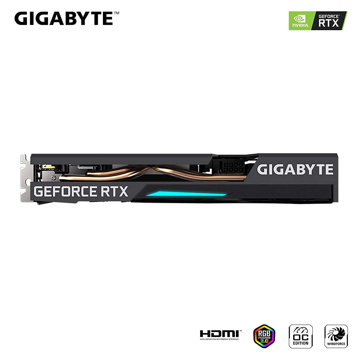 GIGABYTE Nvidia GeForce RTX™ 3060 Ti Eagle OC 8GB GDDR6 Graphics Card ( GV-N306TEAGLE OC-8GD)