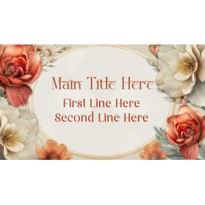 Pastel Flower Title Project for EDIUS 11