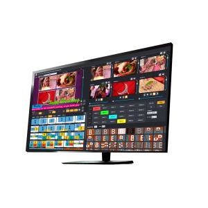 GoLive Real Time Live Event Mixer Switcher Streamer and Recorder Software with Realistic Virtual Set.