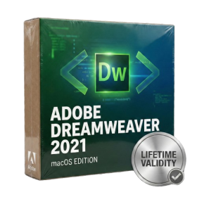 Adobe Dreamweaver 2021 macOs for Lifetime