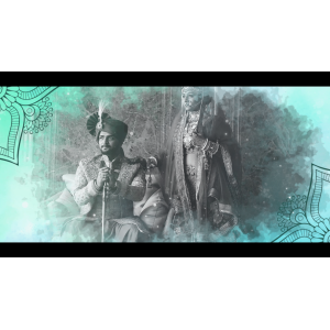 RADHA KRISHNA HINDU WEDDING INVITE DIGITAL