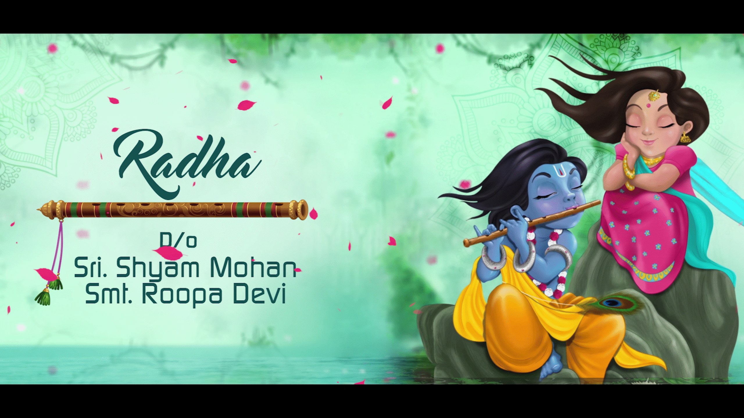 RADHA KRISHNA HINDU WEDDING INVITE DIGITAL Wedding Invitations Video Templates Digital Wedding Invitation video Wedding invite video free Wedding Invitation video maker Wedding invite video Template Trending Wedding Invitation video
