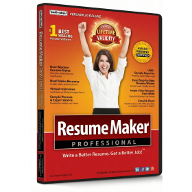 ResumeMaker® Professional Deluxe 20 For Life Time
