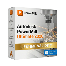 Autodesk PowerMill Ultimate 2026 for Lifetime
