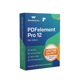 Wondershare PDFelement Pro 12 for macOs Lifetime