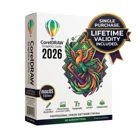 CorelDRAW Graphics Suite 2026 Lifetime for Mac