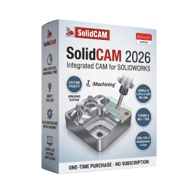 SolidCAM 2026 for SolidWorks 2026 Lifetime