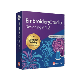 Wilcom EmbroideryStudio Designing e4.2 for Lifetime