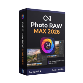 ON1 Photo RAW MAX 2026 for macOs Lifetime